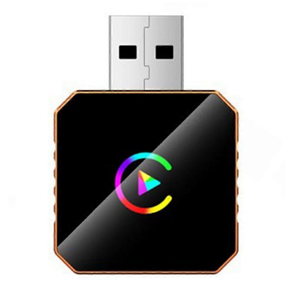 Wireless CarPlay Wireless Adapter 2in1 for IPhone Android USB Plug&Play Adaptive Screen