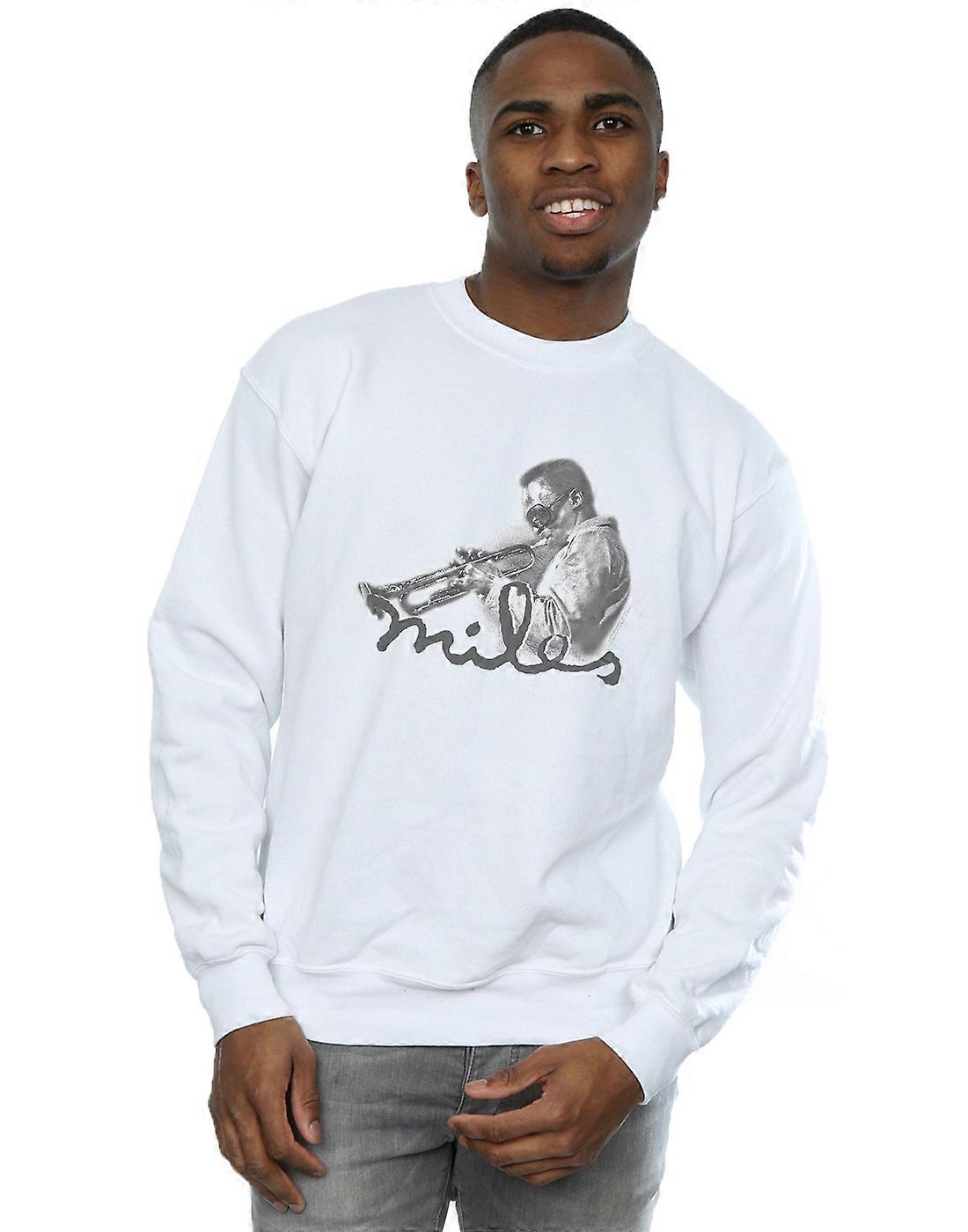 Miles Davis, mænds, profil, skitse, sweatshirt