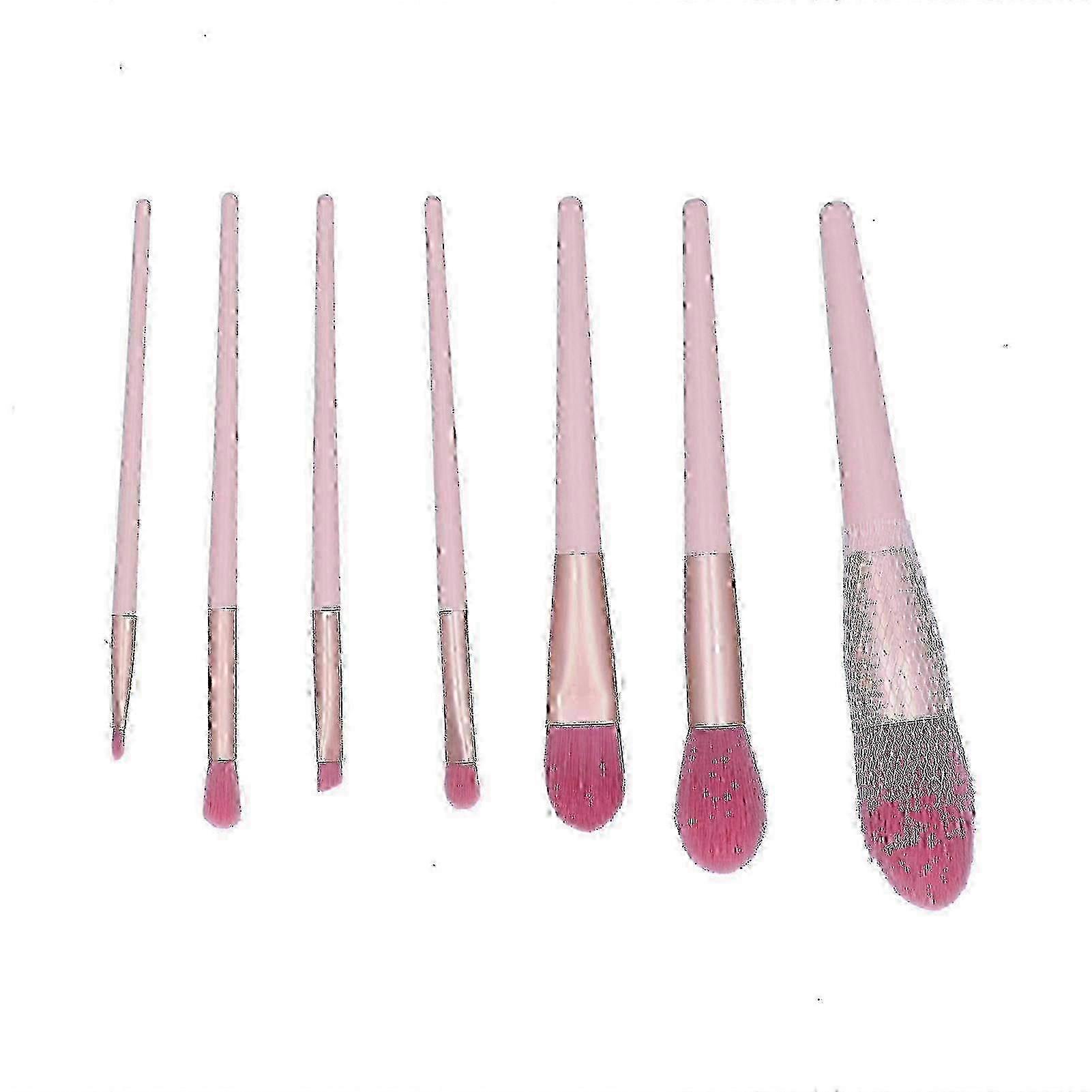 7PCS Makeup Brushes Blending Powder Cosmetic Brushes for Foundation Blush