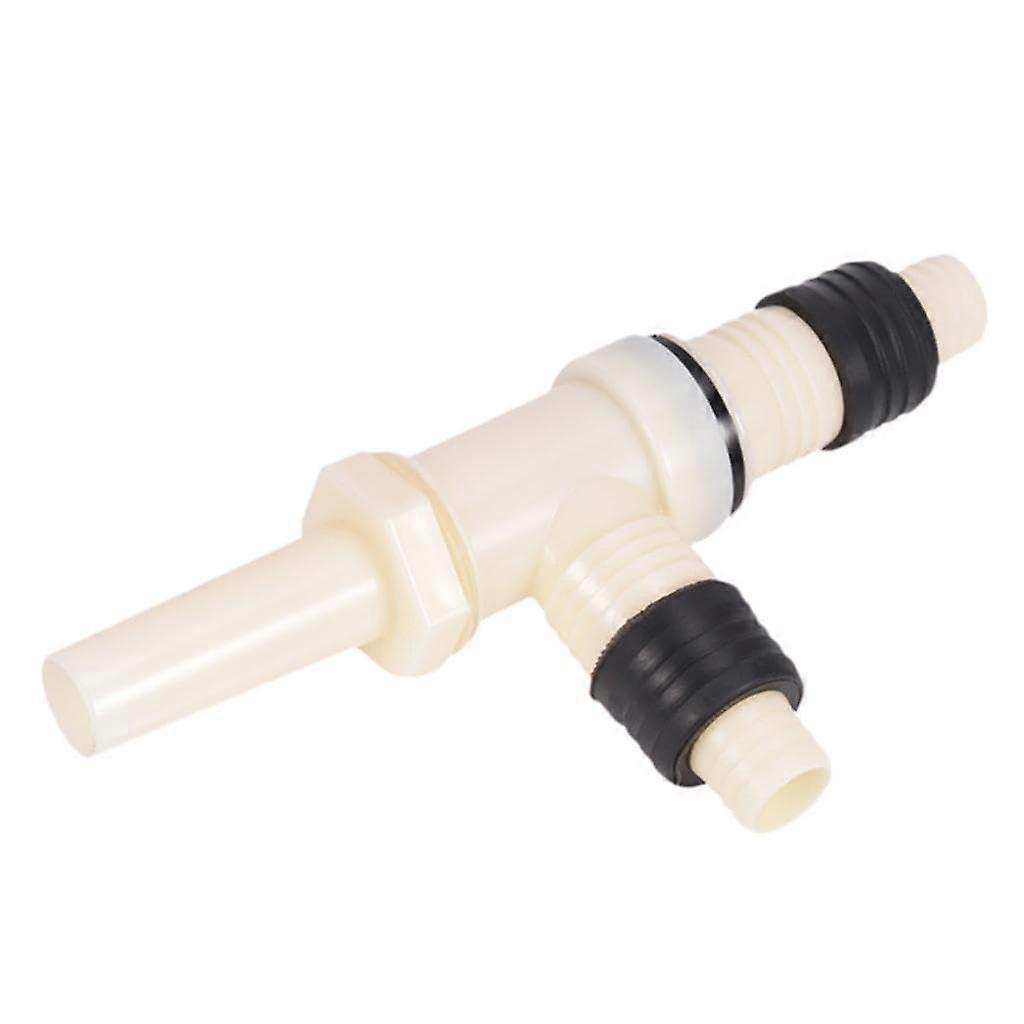 Washing Machine Drain Hose Connector with ThreeWay Floor Drain Adapter for Quick Tool Installation