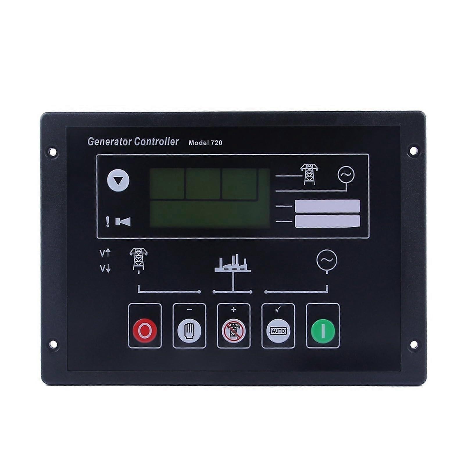Diesel Generator Controller Panel with Dual Display and Auto Start, Control Board for DSE720 Genset