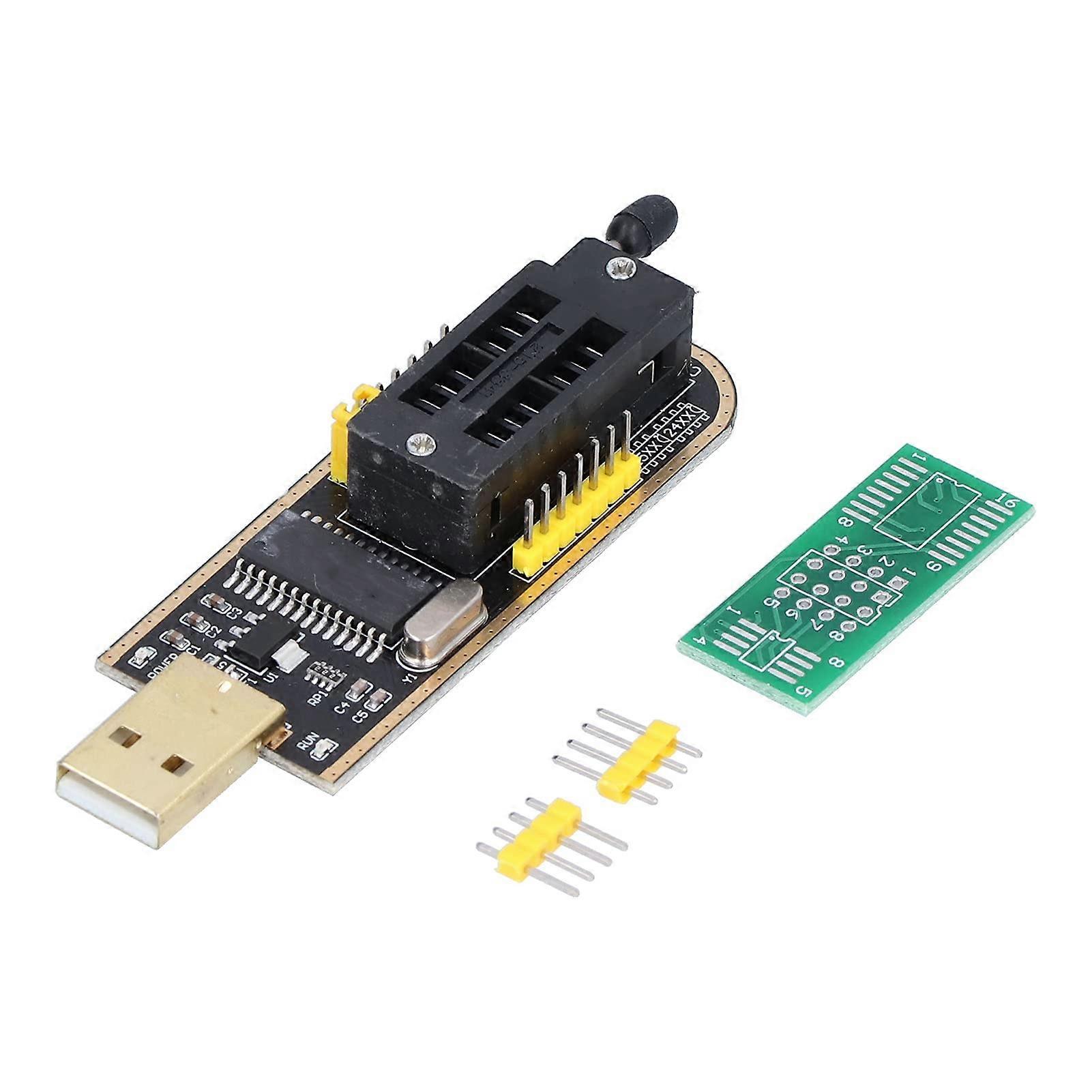 CH341A USB EEPROM BIOS Flash Programmer with SOP8 Clip for Quick and Easy Eeprom Writing