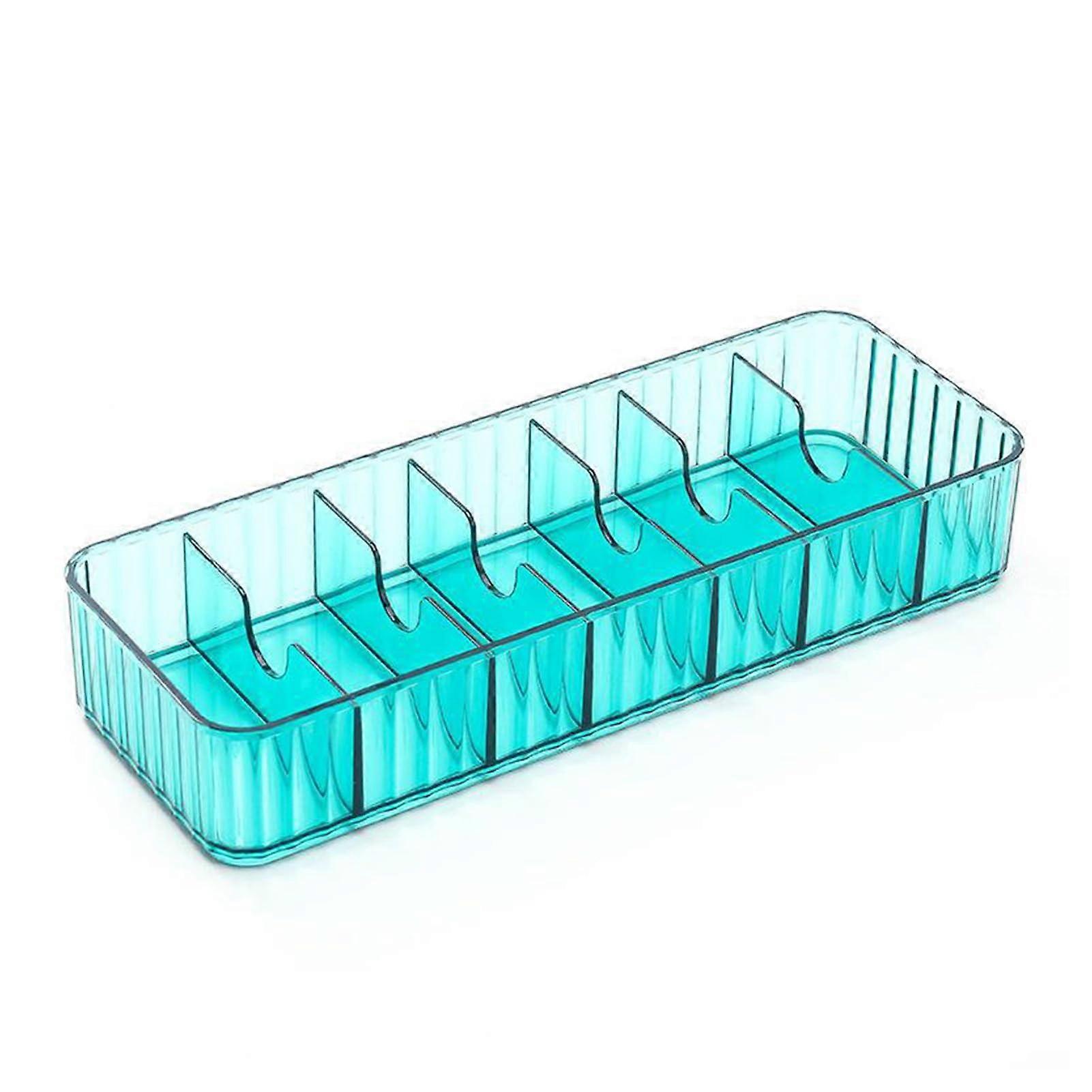 Cable Organizer Box with Stackable MultiCompartment Design for Desk Cord Management at Home Office