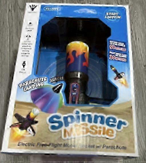 2025 Motorized Self-Launching Rocket Toy with Parachute