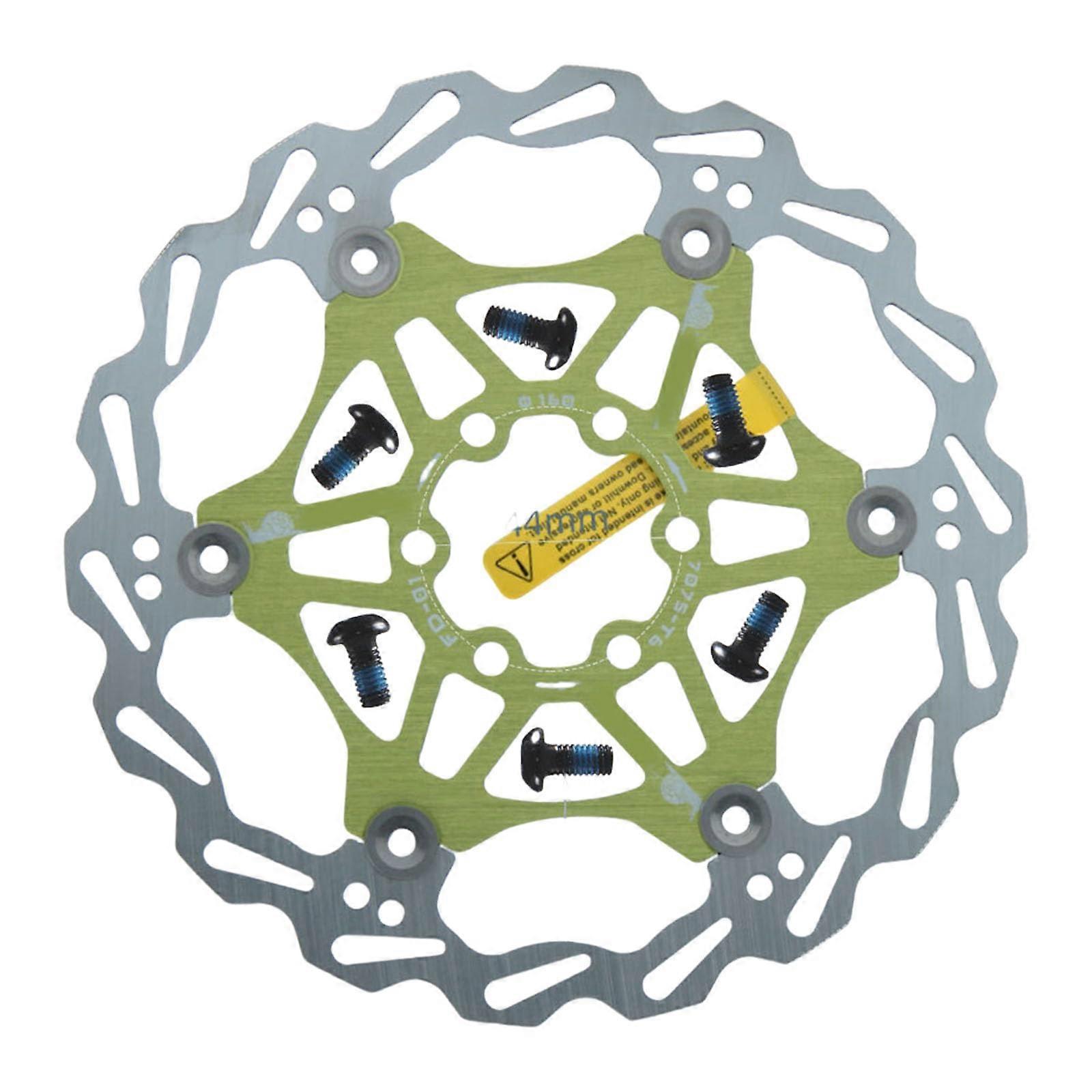 Floating Mountain Bike Disc Brake Rotor with Smooth Braking Performance and MultiTerrain Use