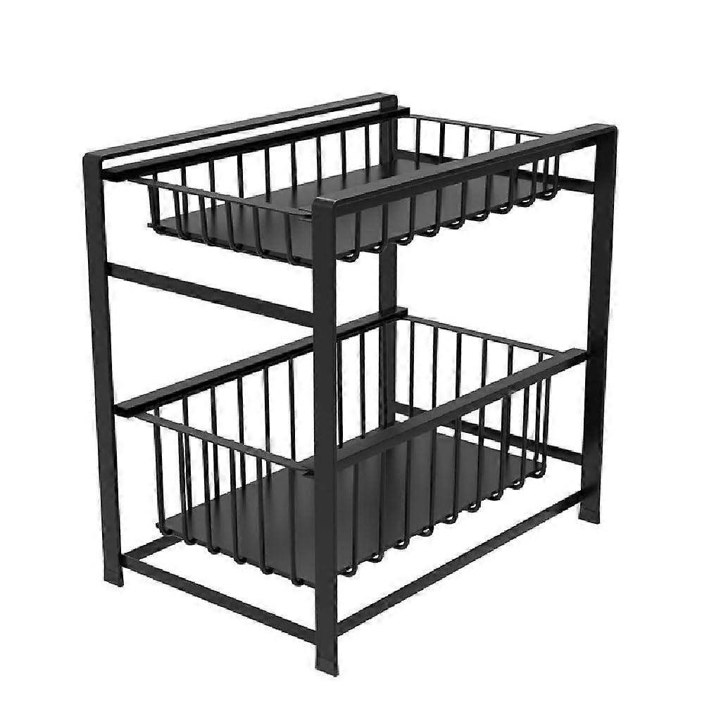 Kitchen Storage Rack FloortoCeiling PullOut Design SpaceSaving Countertop Organizer 35L