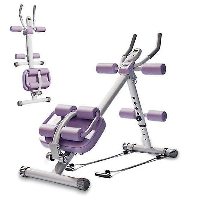 Adjustable Ab Workout Machine for Home Core Training, Foldable Abdominal Equipment for Weight Loss