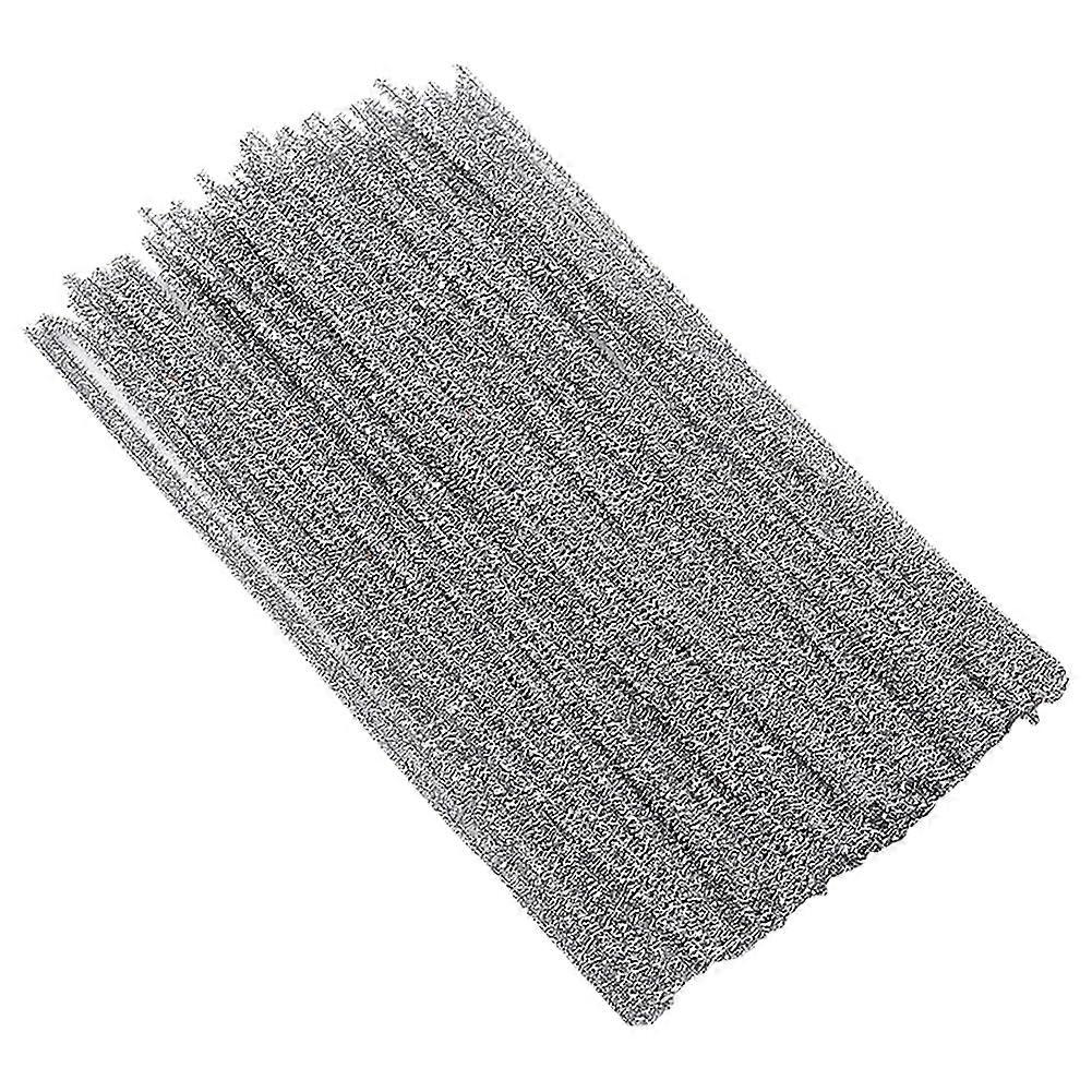 200 Pcs Silver Glitter Pipe Cleaners 30cm Extra Thin Flexible Wire Stems for Creative Arts Crafting