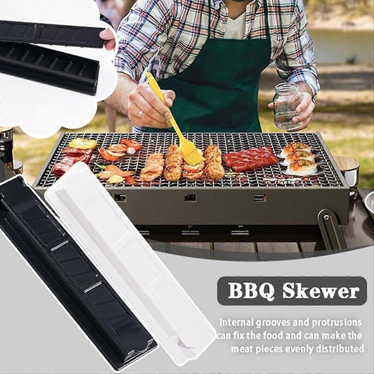 Barbecue Skewer Mold Single Row Kebab Maker Manual Kabob Mold