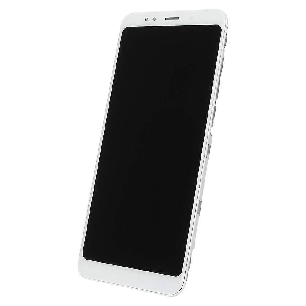 LCD Display Replacement with Frame White Full Touchscreen Digitizer Assembly for Xiaomi Redmi 5 Plus
