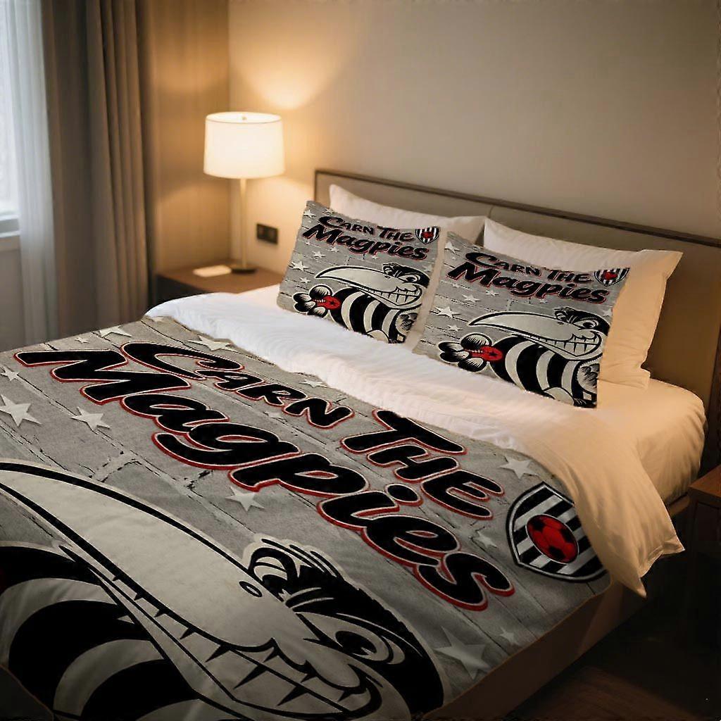Carn The Magpies Duvet Cover Set  Easter Bedding Set