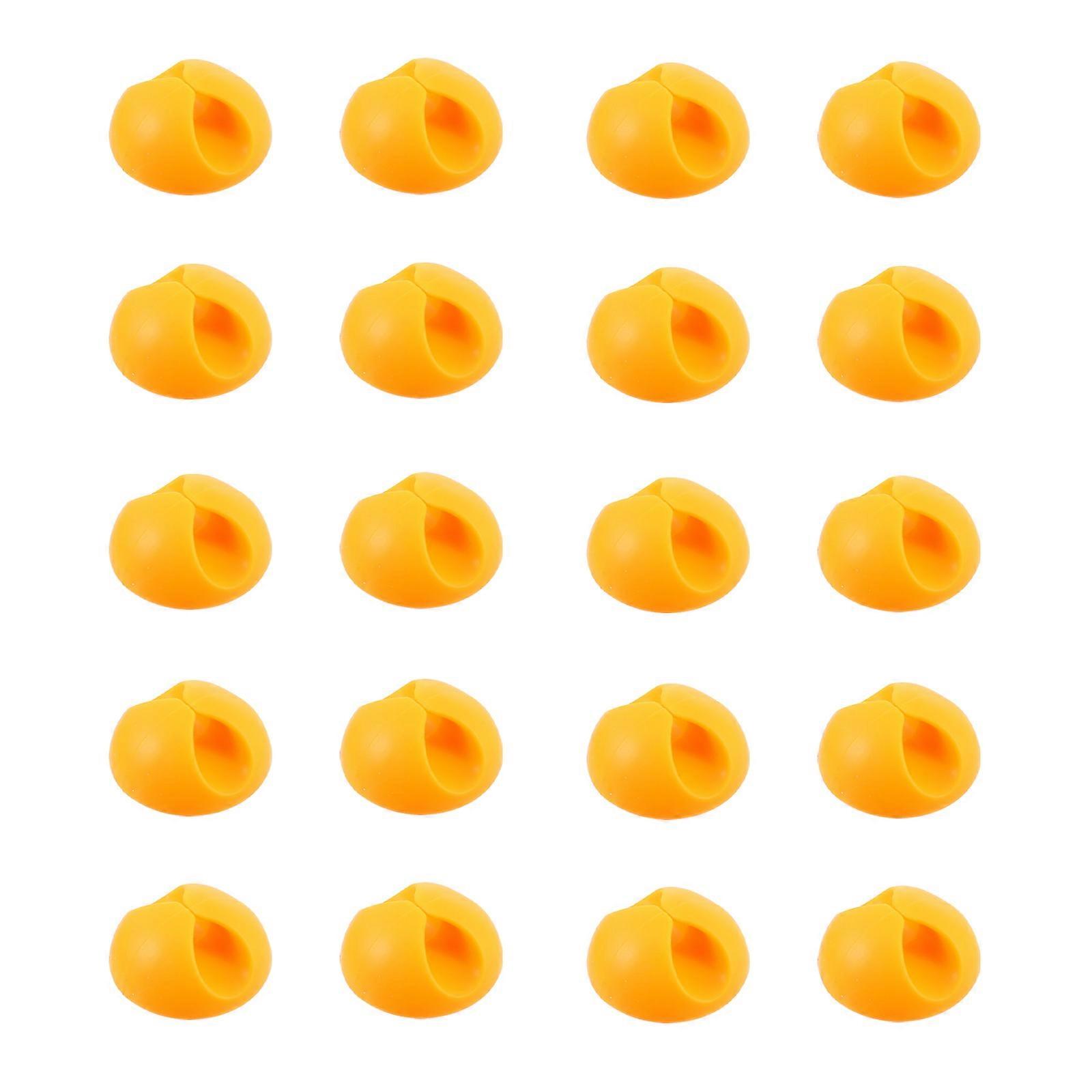 Multipurpose Cord Holder Rubber Cable Management for Pc Desktop 40Pcs