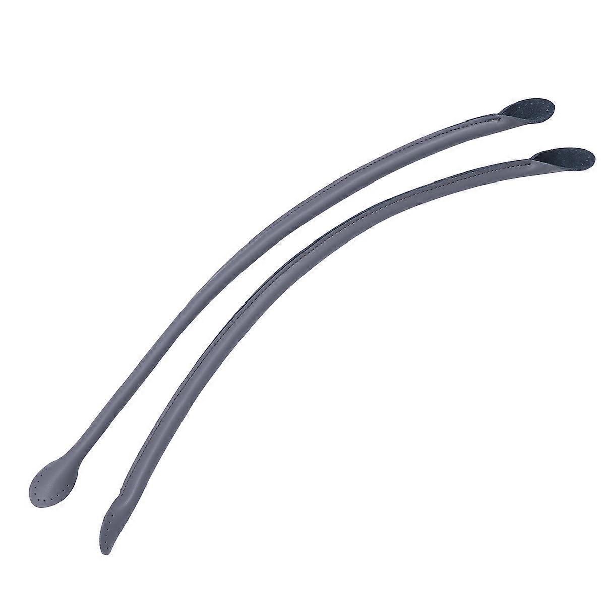 Strap Handbag Handles for Replacement 1Pair Deep Grey