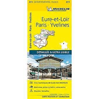Eure-et-Loir, Paris, Yvelines - Michelin Lokale Karte 311
