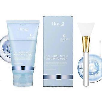 Hoygi Collagen Tearing Mask (With Scraper) Gentle Exfoliating Hydrating Moisturizing Firming Skin Moisturizing Mask