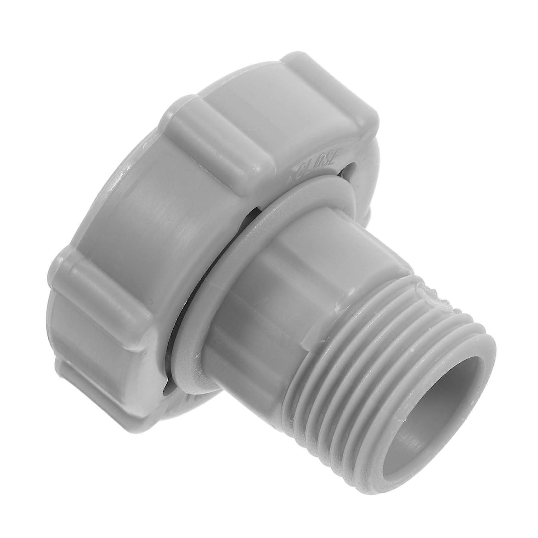 1.5 Inch Pool Drain Fitting for Quick Install, Durable Pool Plumbing Connector, Secure Connection