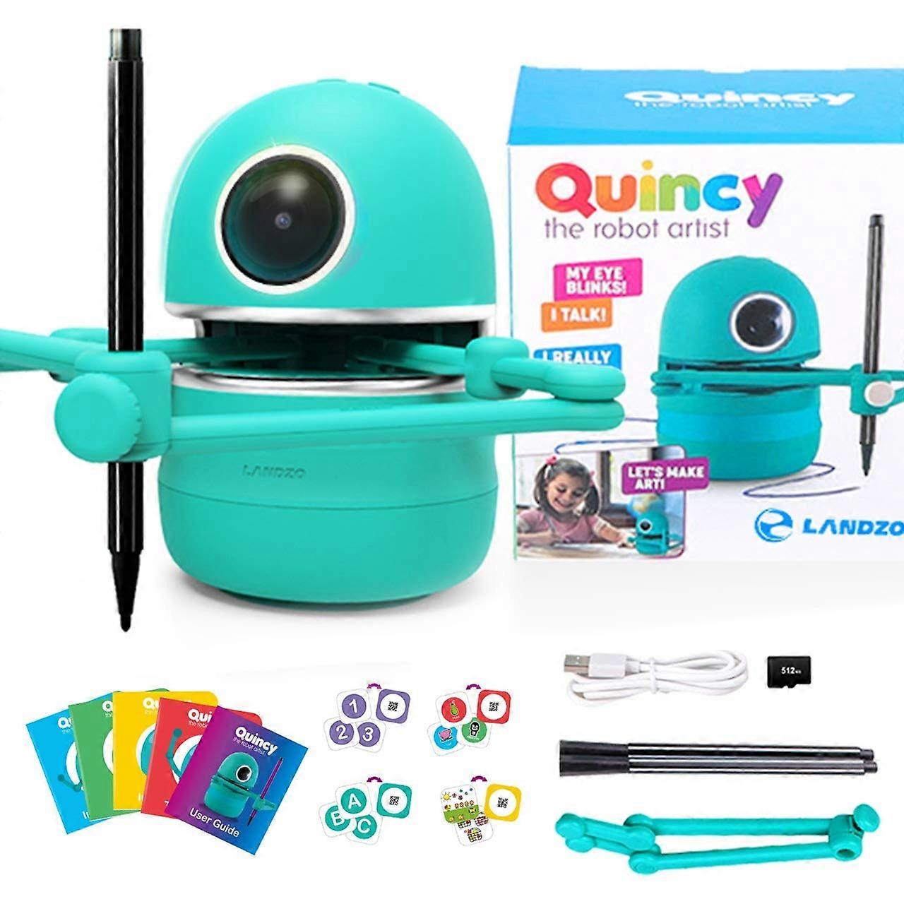 Kids Drawing Robot with STEM Educational Features for Interactive Learning