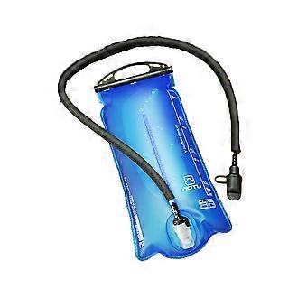 Hydratatierugzak met waterreservoir en slang, geschikt voor wandelen, fietsen, klimmen en diverse outdooractiviteiten.