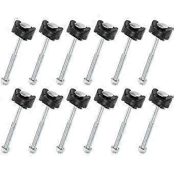 12Pcs Trampoline Screws Trampoline Accessories Long Screws Anti Falling Fixator