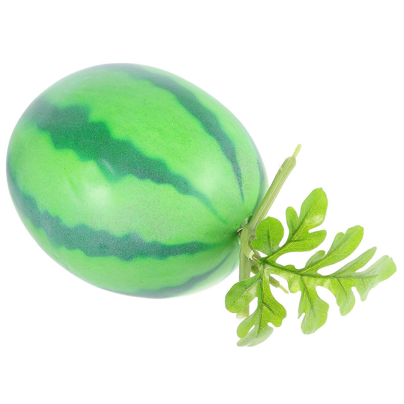 Simulation Watermelon Decoration Foam Model for Decor Green Prop