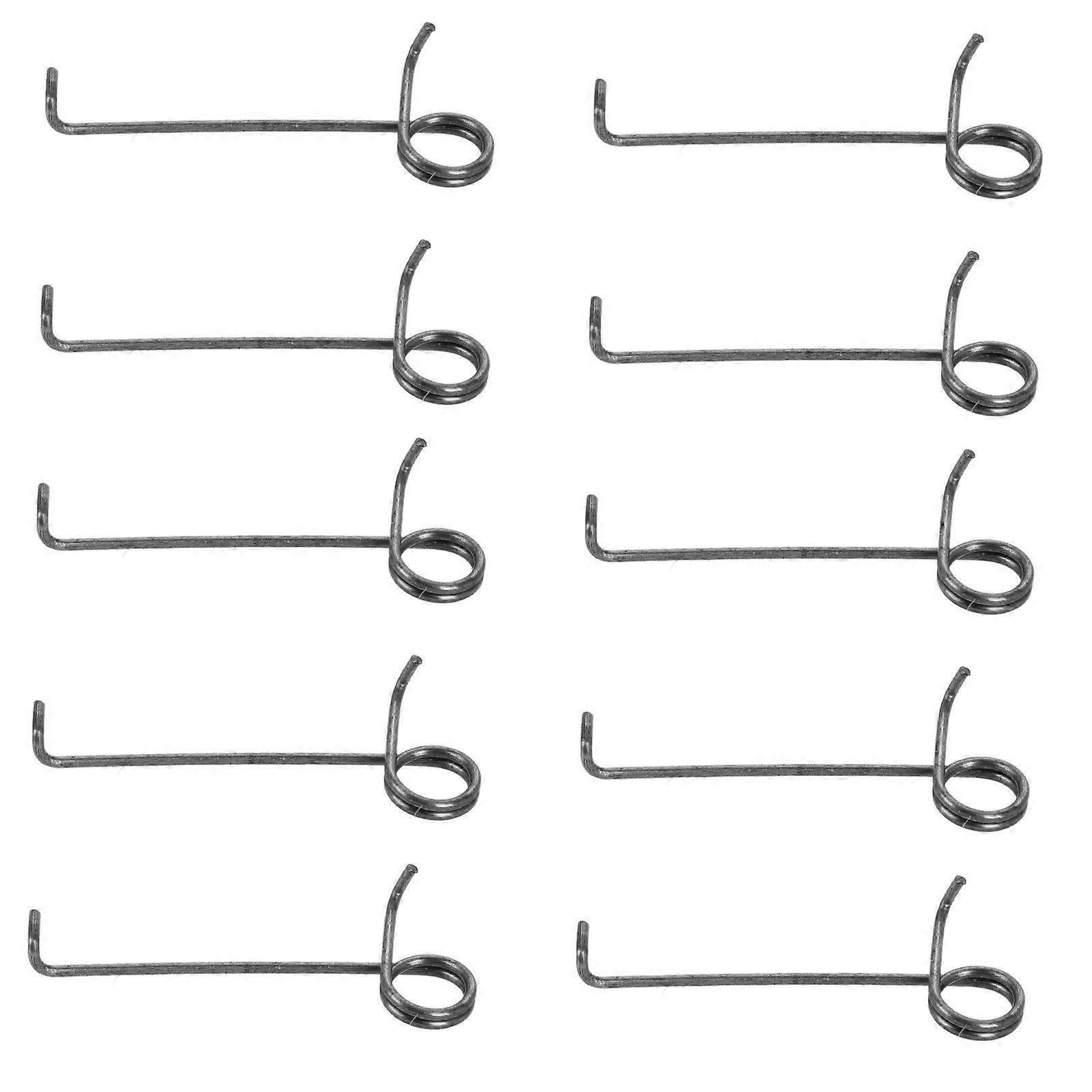 Stainless Steel Trigger Button Spring Replacement for Cassette Recorder 10Pcs