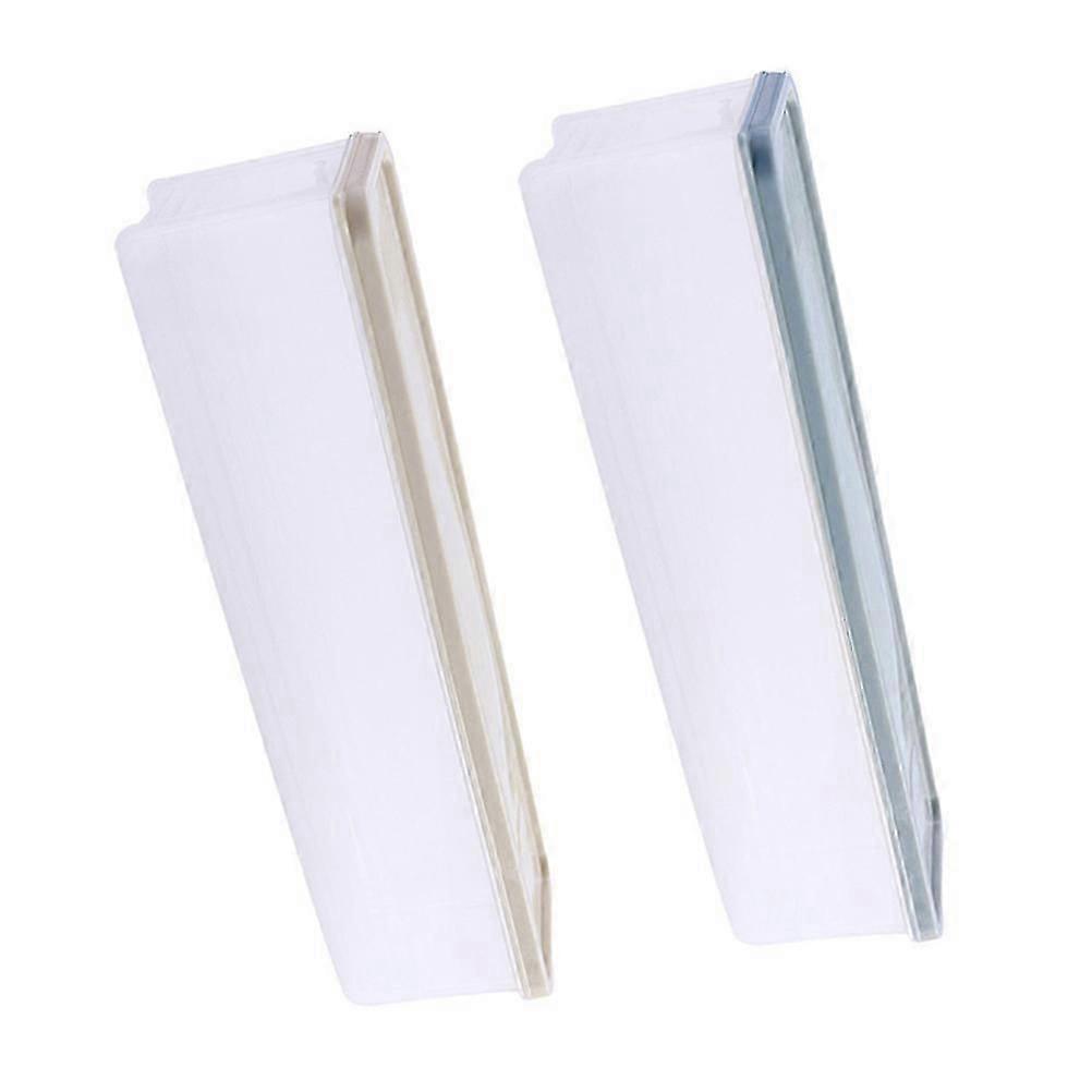 Ice Cream Storage Containers, PP, Assorted Colors, 2Pcs