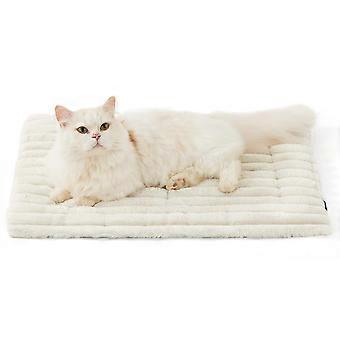 Self Warming Cat Mat compatible with Small Cat, Self Heating Dog Crate Pad Thermal Extra Warm Puppy Mat Indoor & Outdoor Non-Slip & Washable
