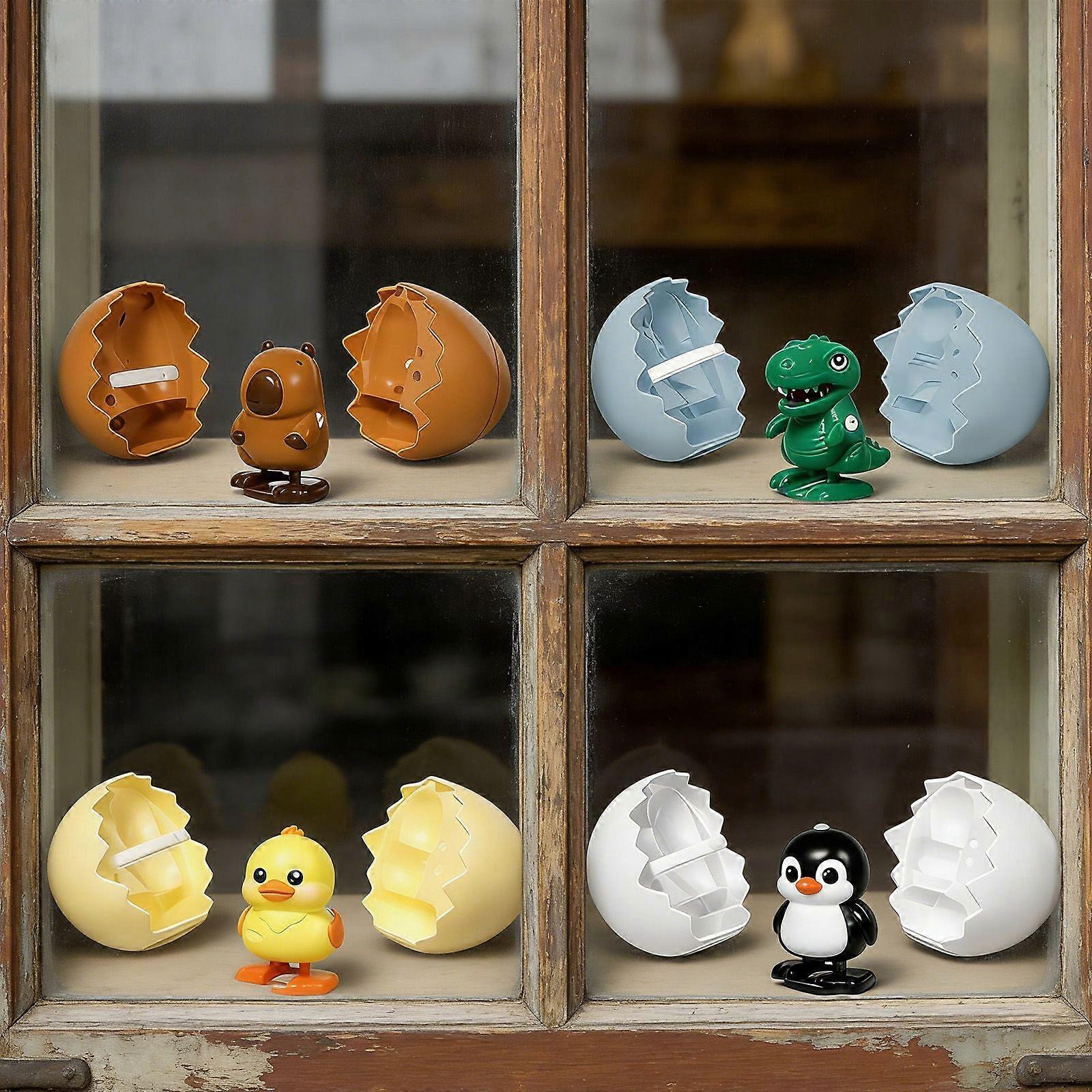 Wind-Up Dinosaur Hatching Egg Toy