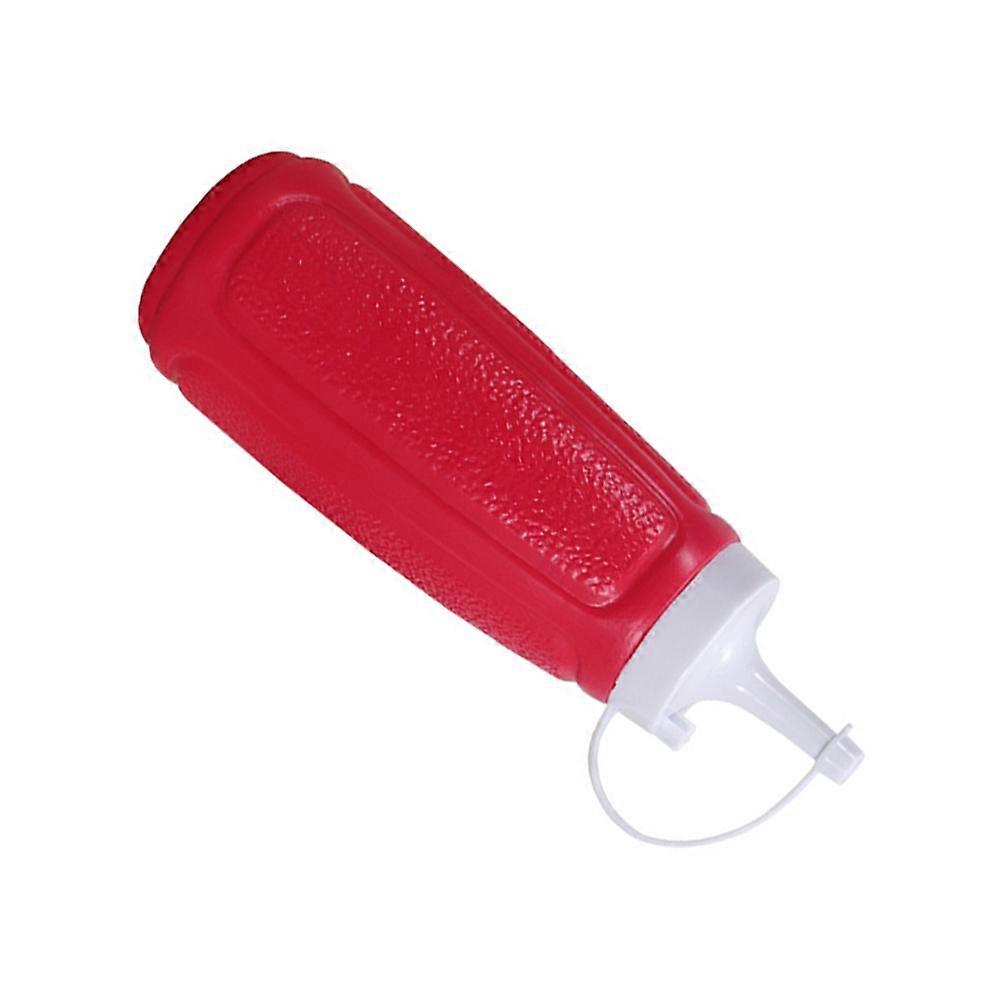 Ketchup Squeezing Bottle Plastic Lidded Salad Dressing Bottle Kitchen Gadget