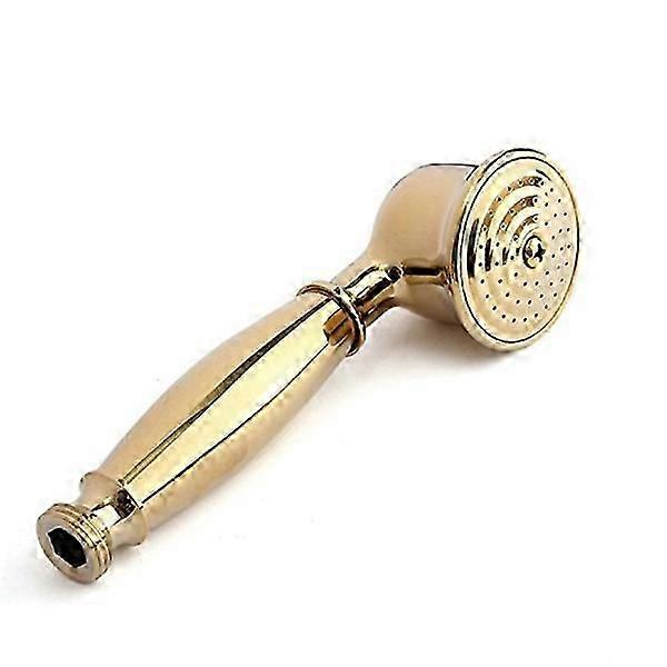 Handheld Shower Head | Copper | Golden | Bathroom Tool