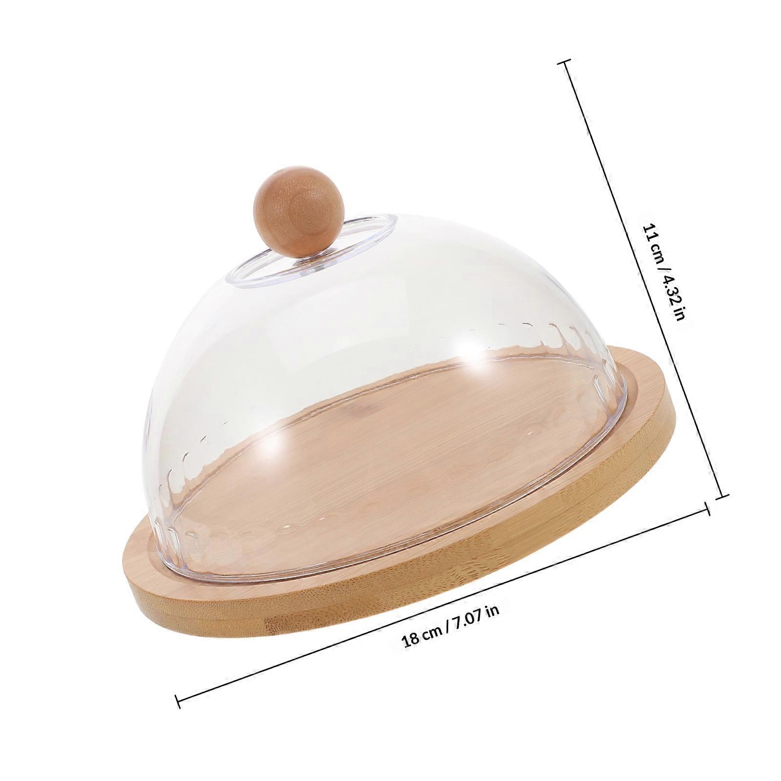 Cheese Dome Dessert Dome with Base for Appetizer Serving