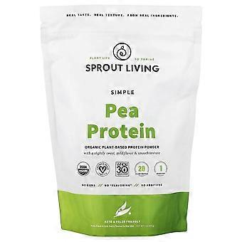 Sprout Living, Simple Pea Protein, 1 lb (454 g)