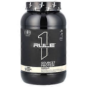 Rule One Proteins, Source7 Protein Powder Drink Mix, Vanille, 1,98 lb (897 g)