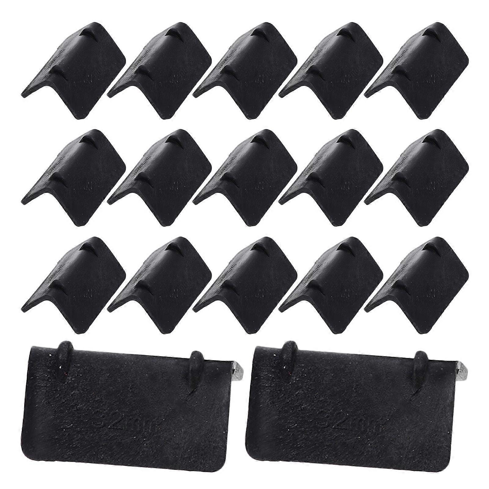 Black Plastic Corner Protector for Packaging Protection 100Pcs Corner Guards