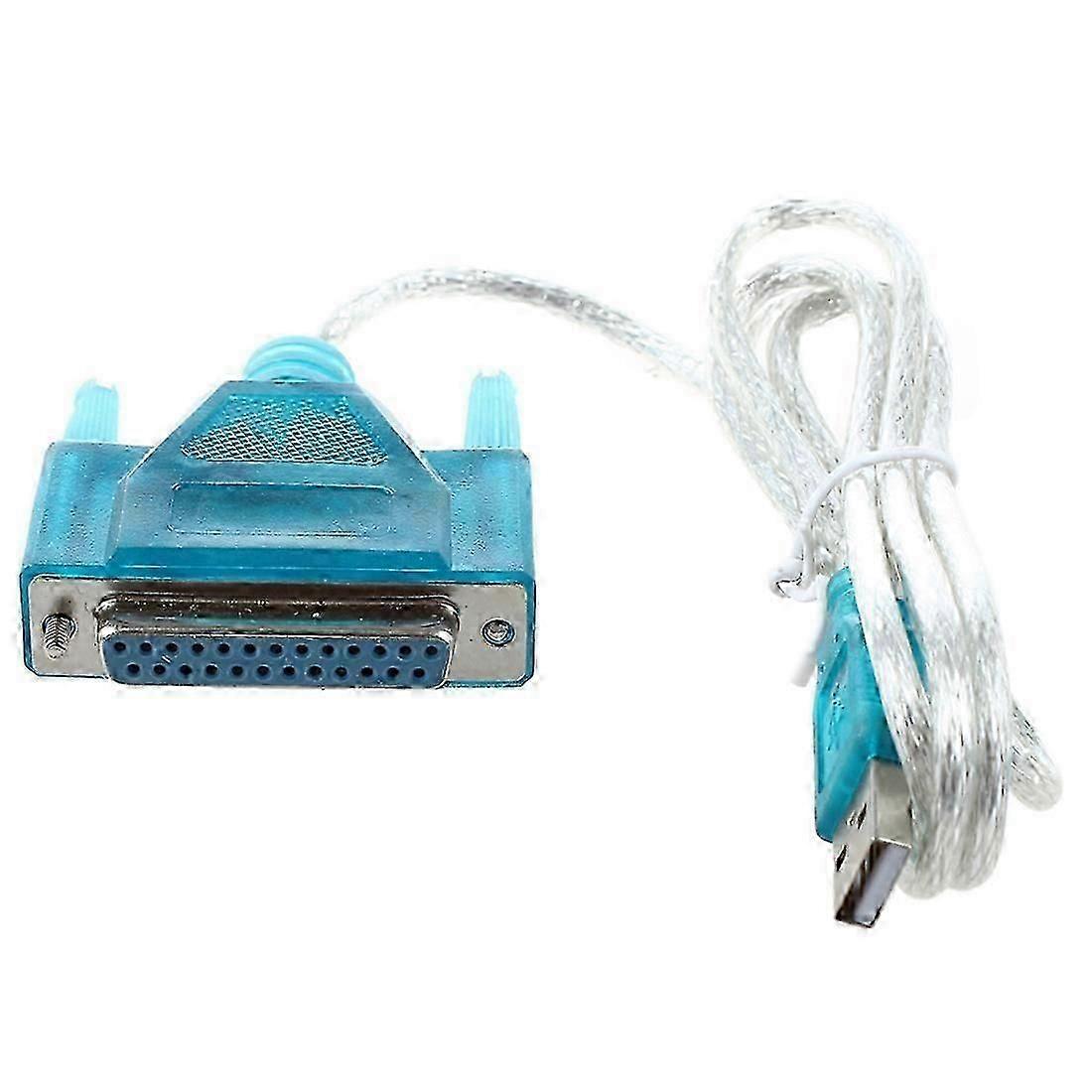 USB to Printer DB25 25-Pin Parallel Port Cable Adapter