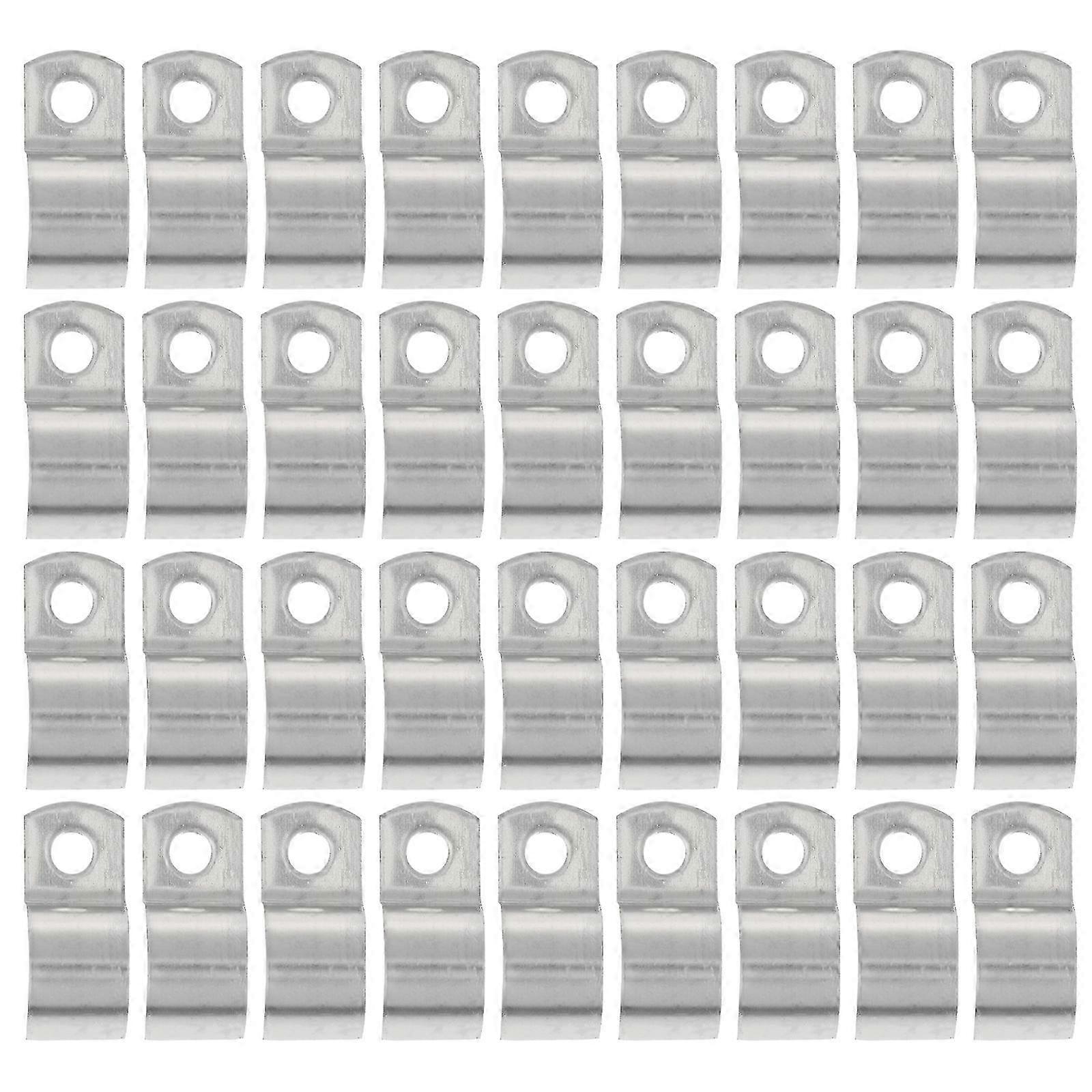 100pcs Sturdy Wall Cable Organizers Reliable Cable Fixator Buckles Cable Clips