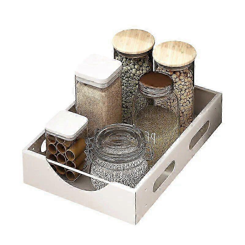 Adjustable Size Pull-Out Kitchen Drawers: Pull-Out and Retractable Kitchen Organizers, Storage Boxes