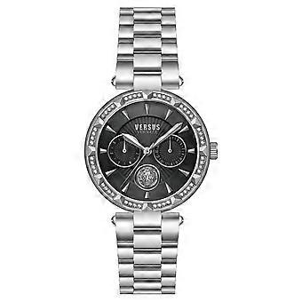 Versus by Versace Women's Watch Wristwatch Multifunction Crystal Sertie VSPOS3821 