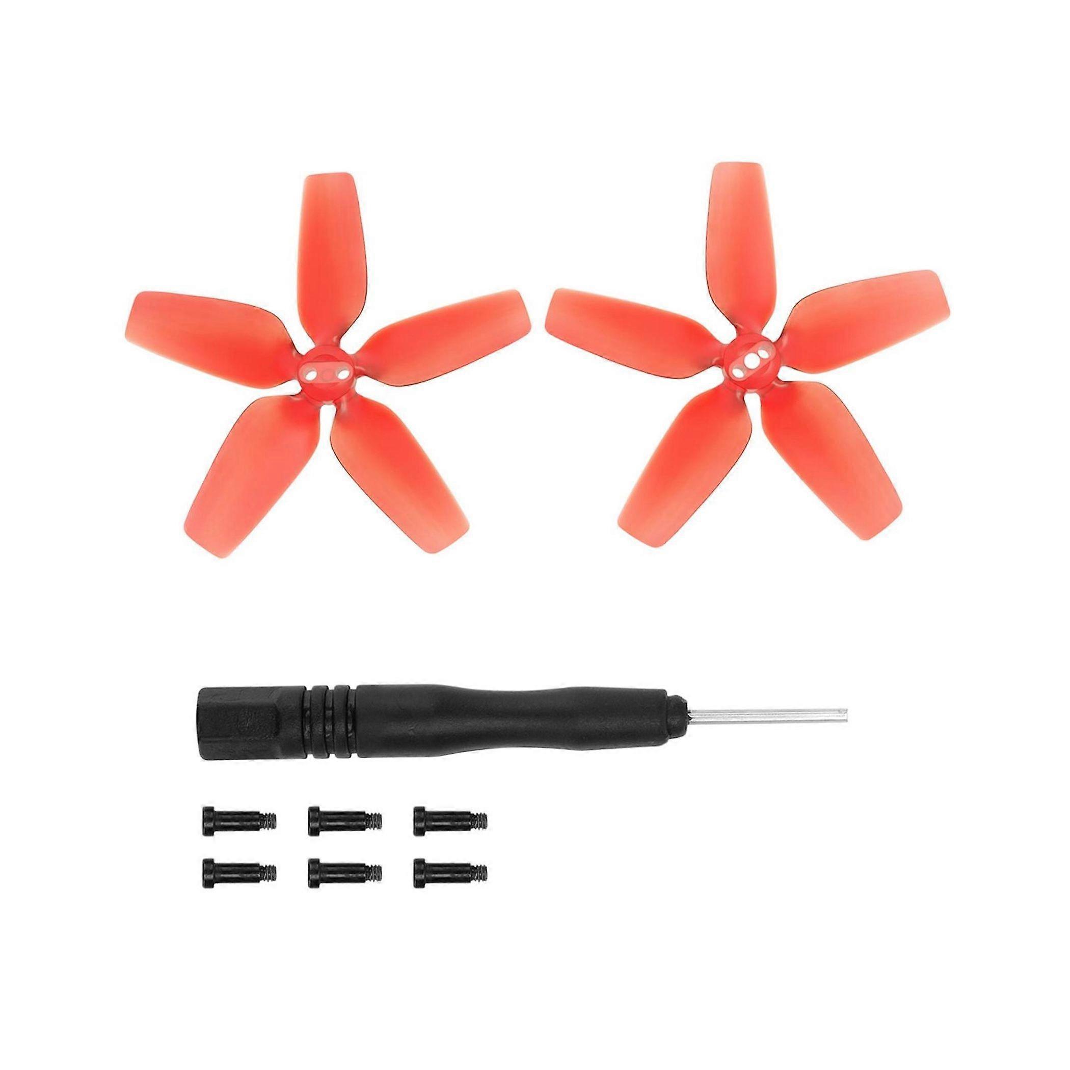 For DJI Avata 2925S Propeller Set Replacement Rotor Blades Red 1 Pair