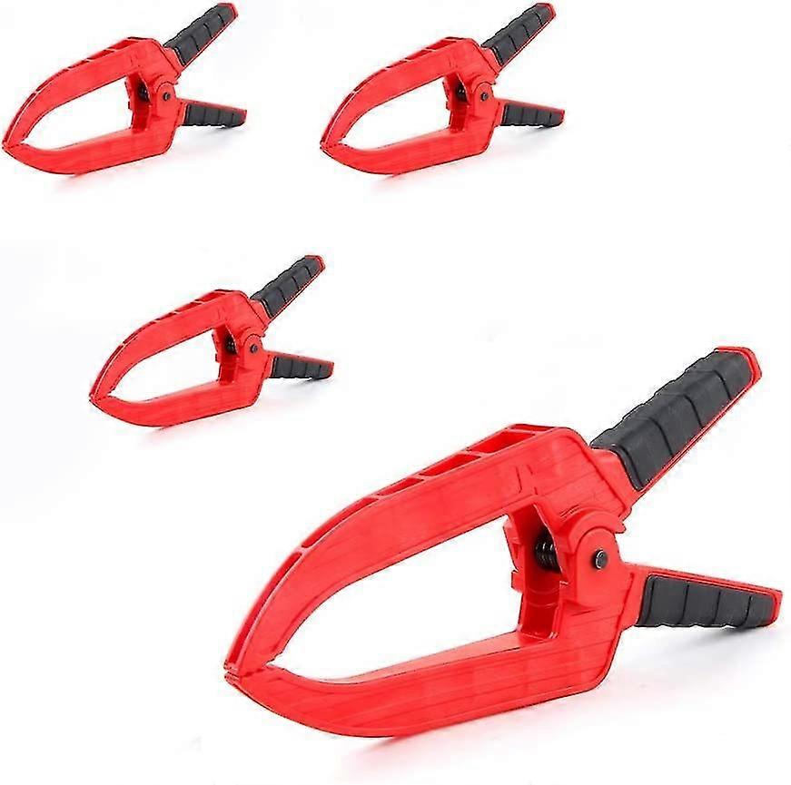 4-Piece grampo da mola, braçadeira longa plástica durável, braçadeira da mola do nylon em 9 polegadas