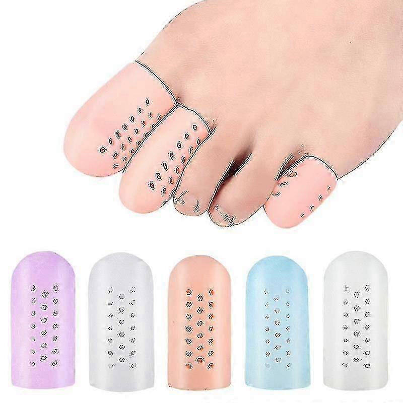 10 buc protectori deget de la picior, silicon toe protectori