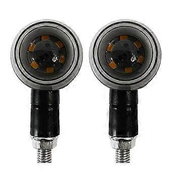 2 PCS Sinais de Volta da Motocicleta 15LED Indicadores de piscas de motocicleta adequados para motocicleta Scooter de motocicleta