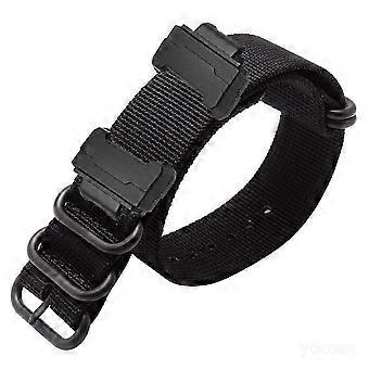 Watch Strap for Casio G-SHOCK, Nylon with Stainless Steel Buckle Replacemment Wristband for G-SHOCK DW5600/DW-6900,GW-M5610