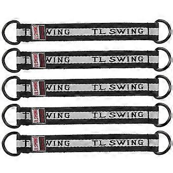 Lot de 5 sangles de connexion pour balanoires, 24 cm, accessoires pour balanoires suspendues d'intrieur et d'extrieur