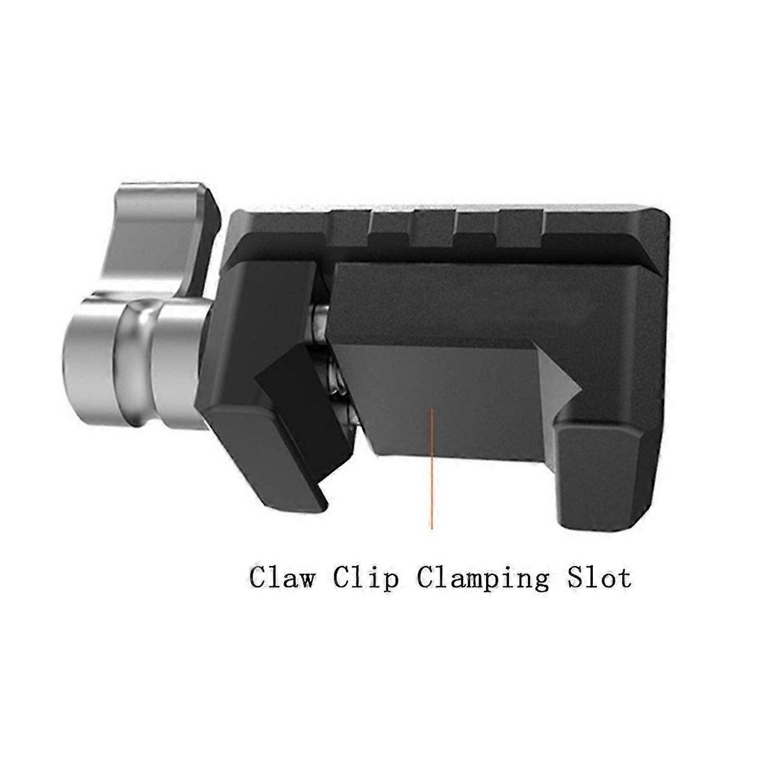 Clamp Quick Release Clamp with 1/4 3/8 Thread for Cold Shoe Support Camera Cage for Locating Microph