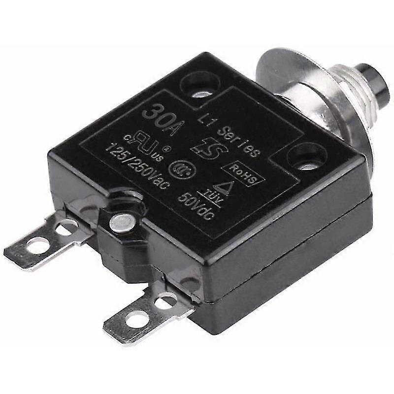 Manual Reset Switch Thermal Circuit Breaker Over Current Overload Protector(30A)