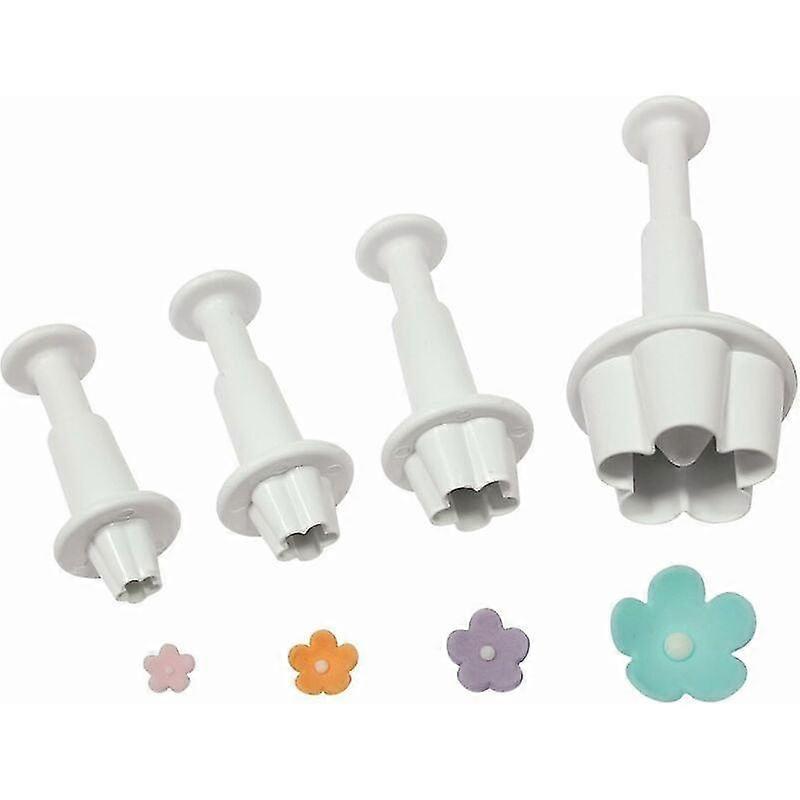 Pusher Cutters, Plastic, （4pcs，White,）