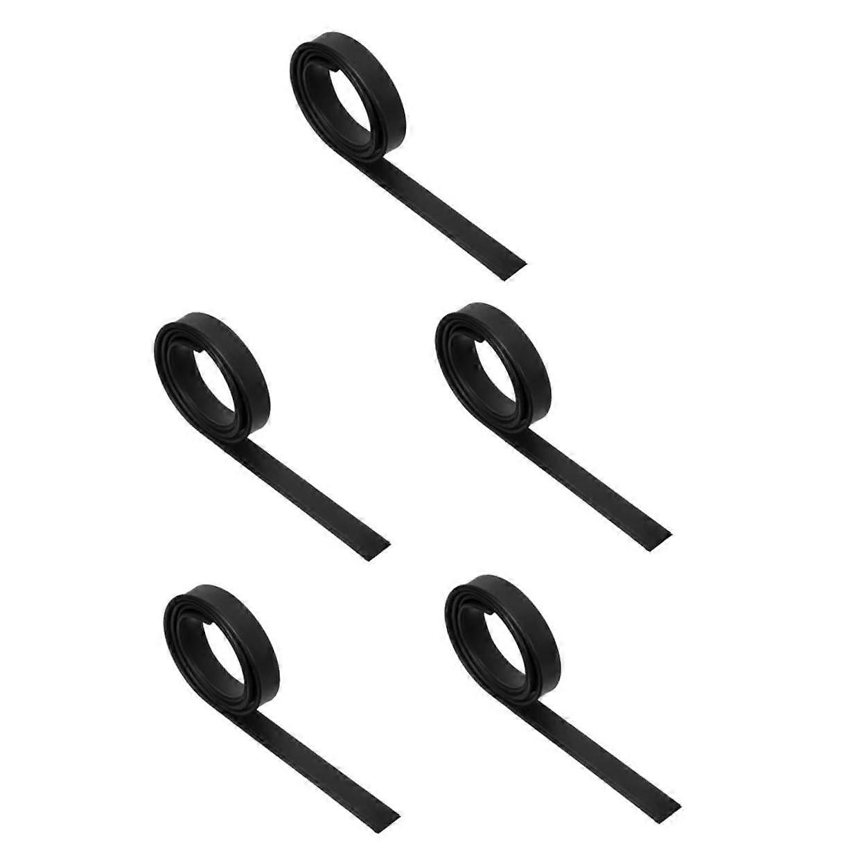 Window Squeegee Replacement Rubber Strips 5 Pack, LongLasting Seal, Streak Blade Refill