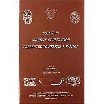 Ensaios sobre a Civilização Antiga Apresentados a Helene J. Kantor - Albert Leonard - Brochura - Livro em Inglês - História