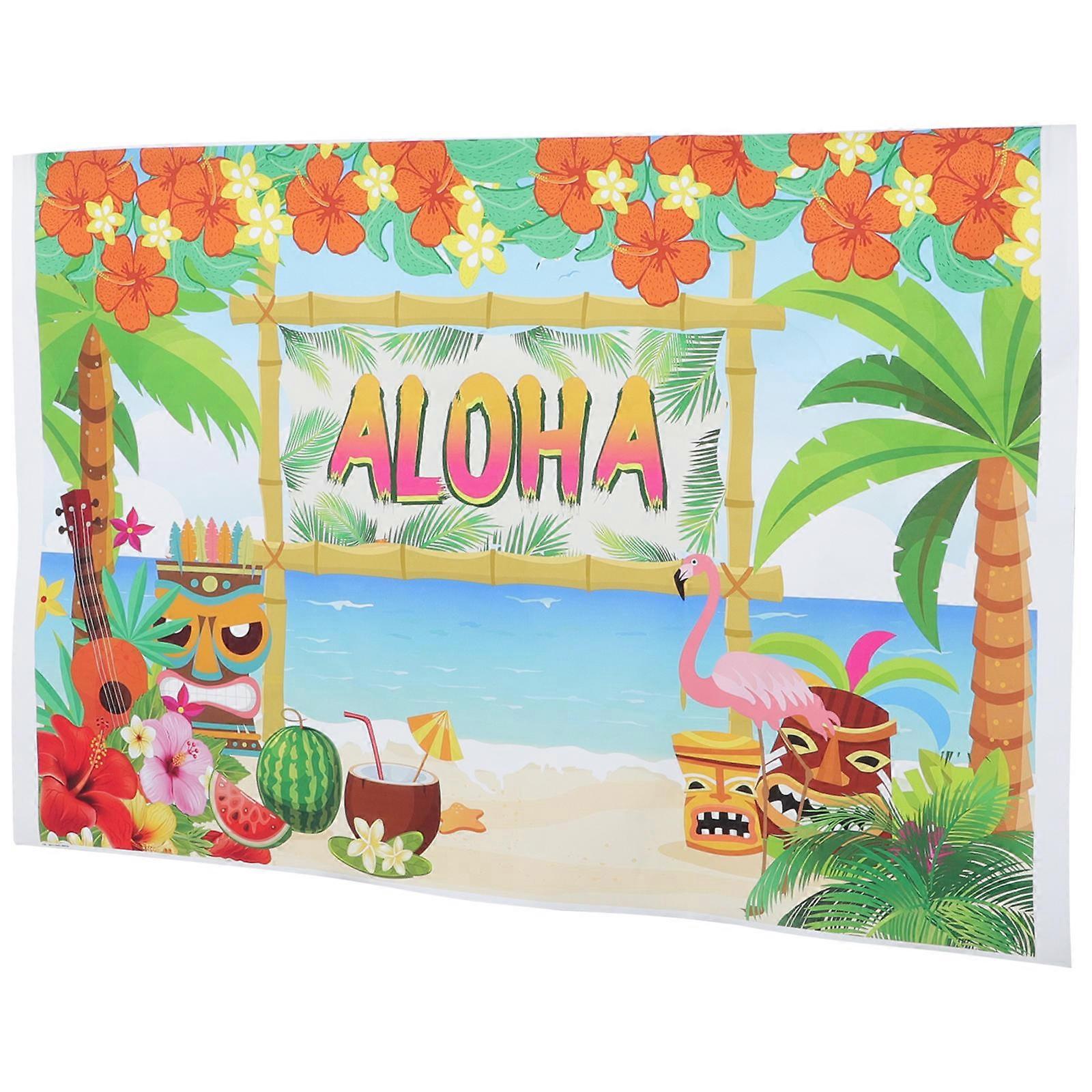 Beach Party Backdrop Hanging Tapestry for Summer Event